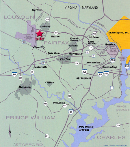 Dulles Map 