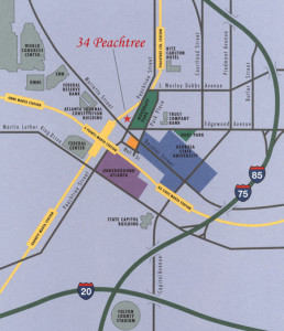 Peachtree Map 258x300 